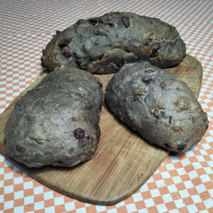 Pan de arándanos y nueces